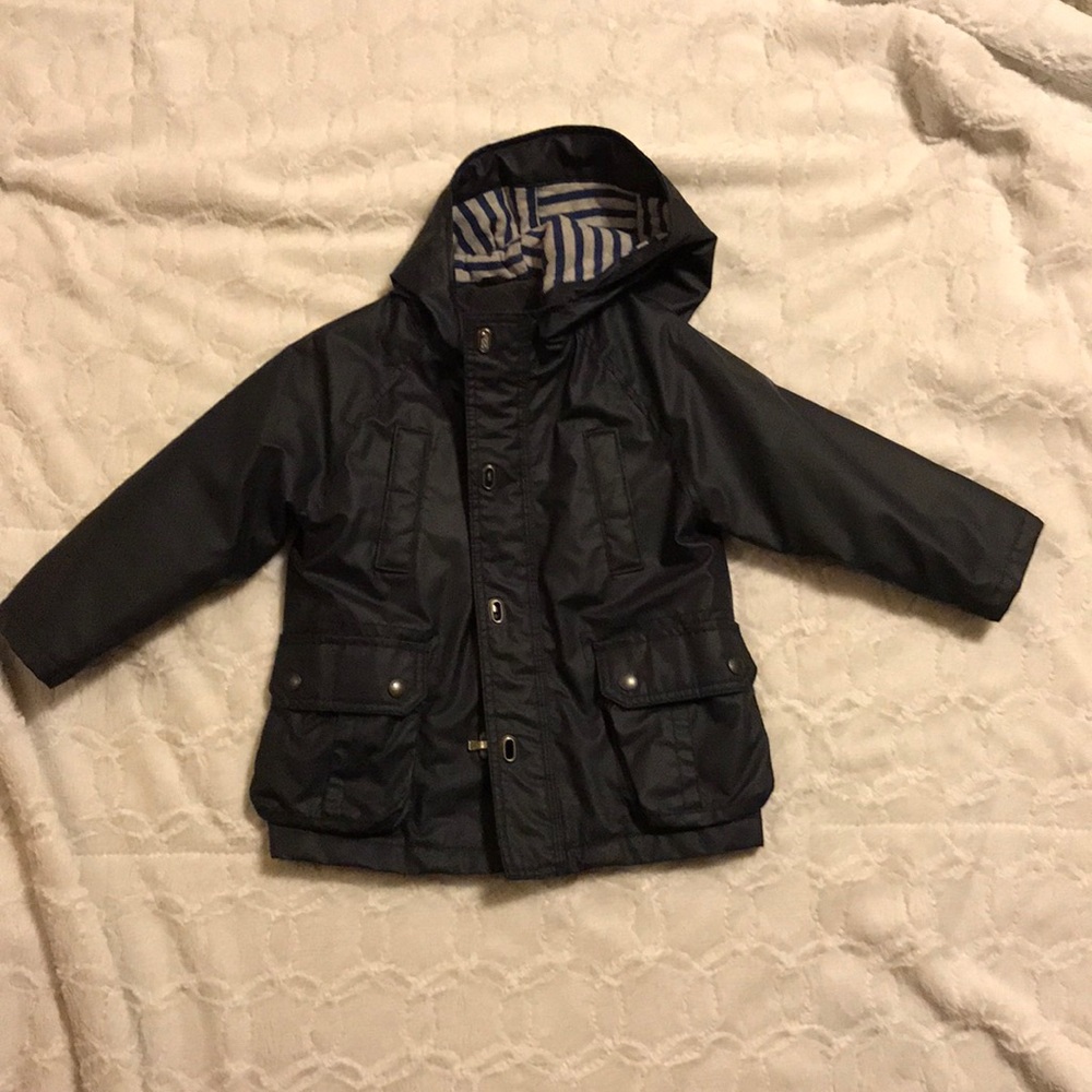 3T Gap kids quilt lined raincoat